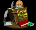Signez le livre d'or